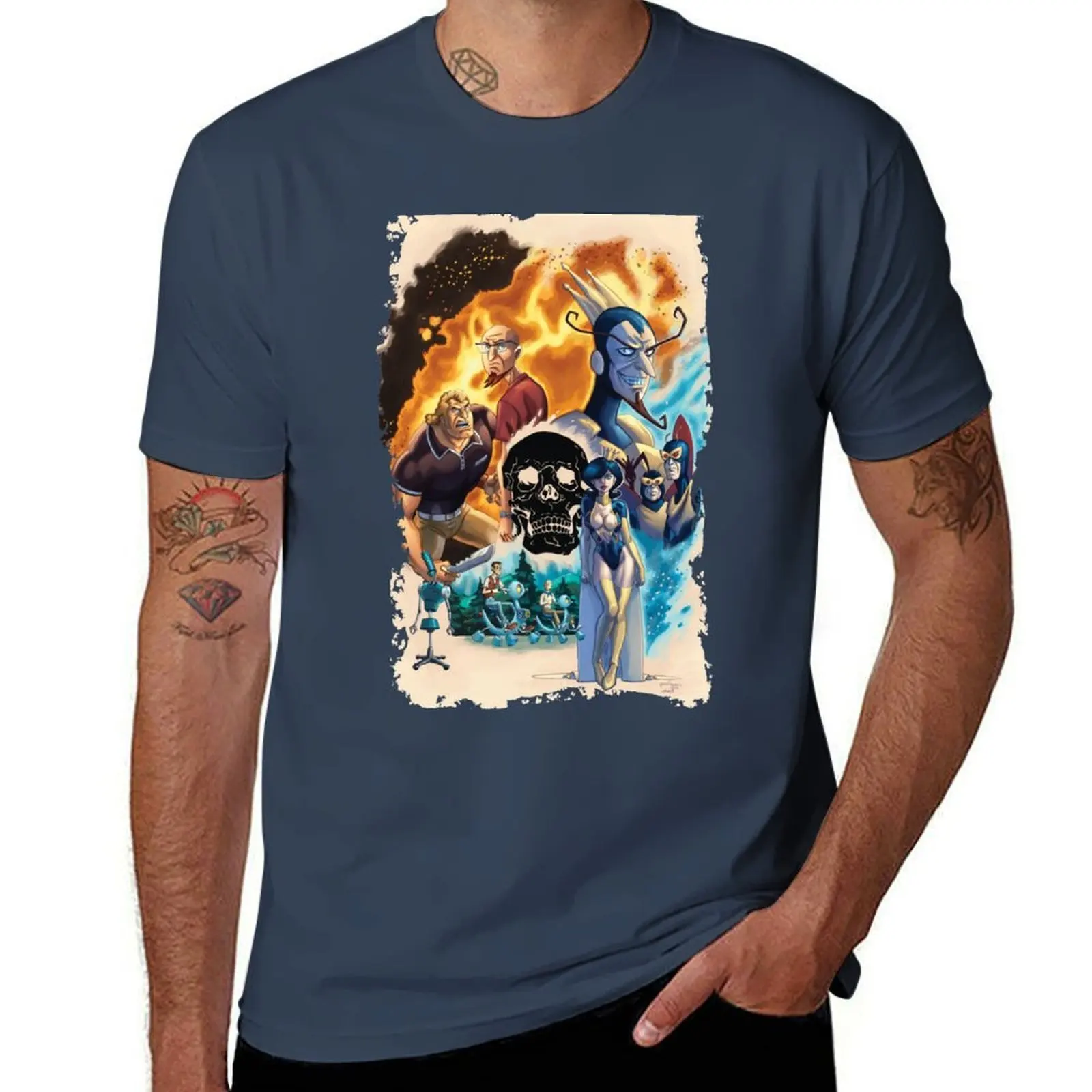 The Venture Bros. T-Shirt Holiday Simple Tee Shirt
The Venture Bros. T-Shirt Holiday Simple Tee Shirt