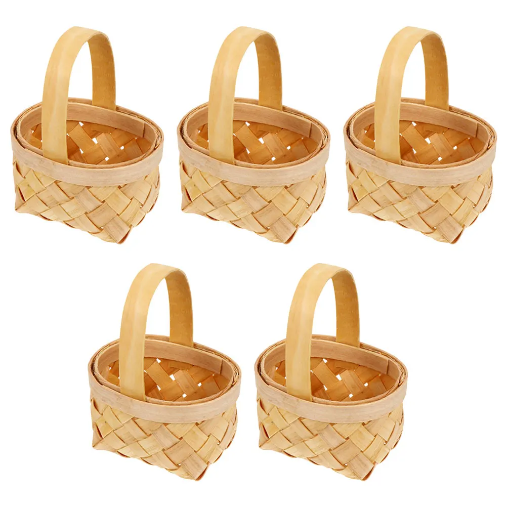 5pcs Mini Woven Baskets Tiny Handmade Storage Baskets for Kitchen Bedroom Party Favors Holder Candy Box Home Decor Organizer
5pcs Mini Woven Baskets Tiny Handmade Storage Baskets for Kitchen Bedroom Party Favors Holder Candy Box Home Decor Organizer