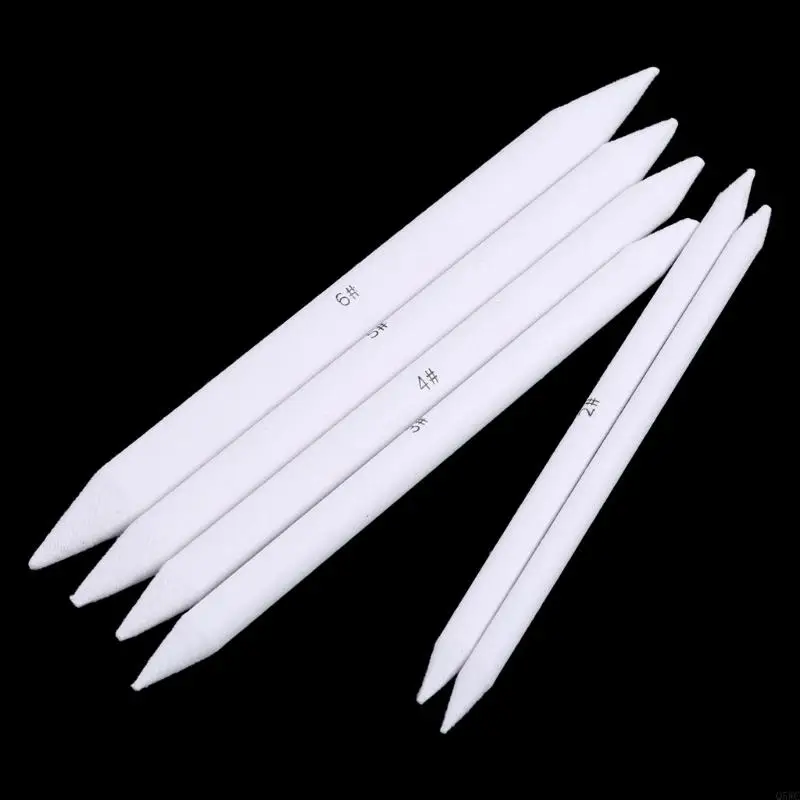 6pcs Blending Smudge Tortillon Stump Sketch 6 Sizes Art Drawing Tool Pastel New Q5WC
6pcs Blending Smudge Tortillon Stump Sketch 6 Sizes Art Drawing Tool Pastel New Q5WC