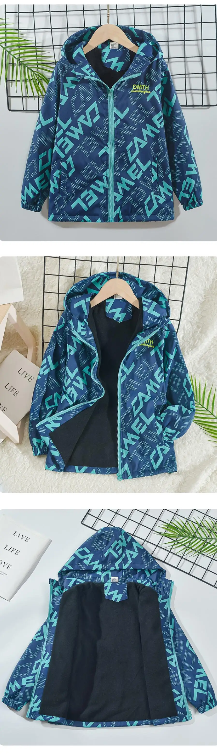 Boys Waterproof Hooded Outdoor Jacket 21 Sb92f94ed4bdb46ea8ea06c25900cc9aba