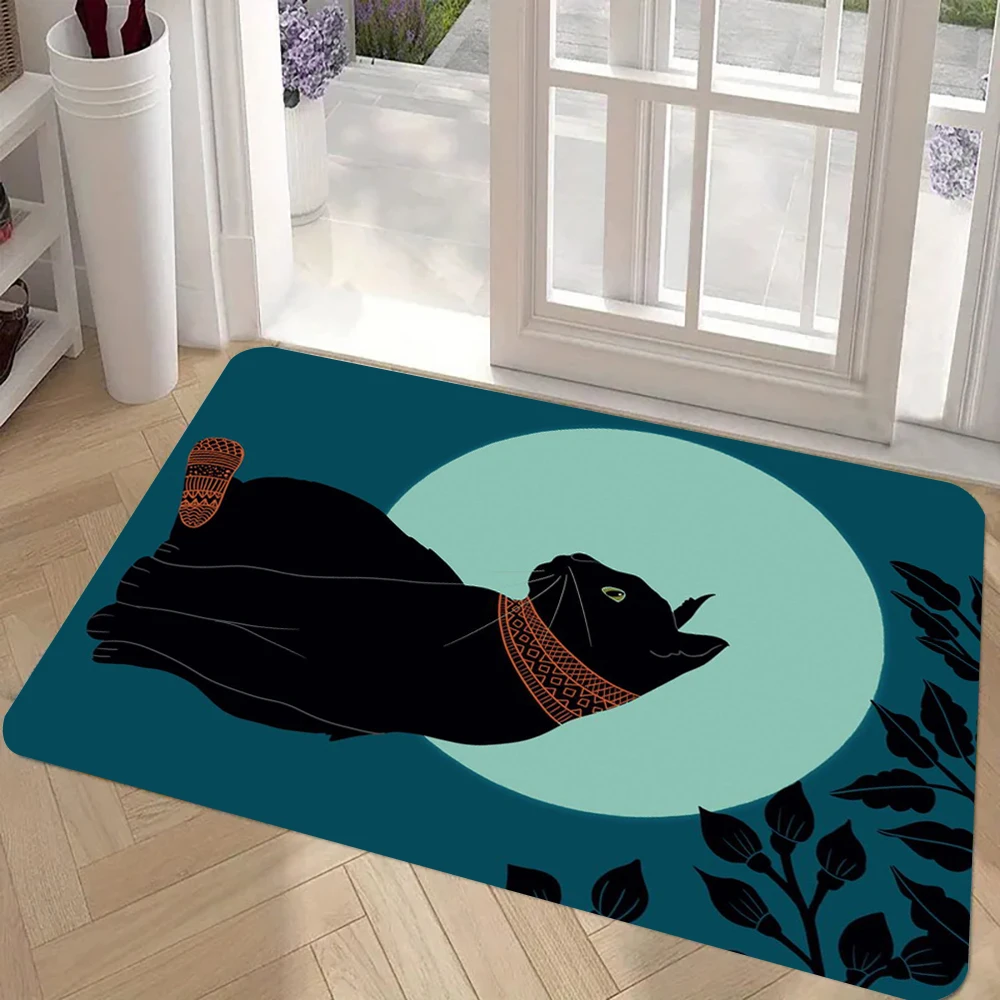 Black Cat In The Moonlight Welcome Door Mat Living Room Bedroom Non-slip Floor Mat Kitchen Balcony8.19
Black Cat In The Moonlight Welcome Door Mat Living Room Bedroom Non-slip Floor Mat Kitchen Balcony8.19