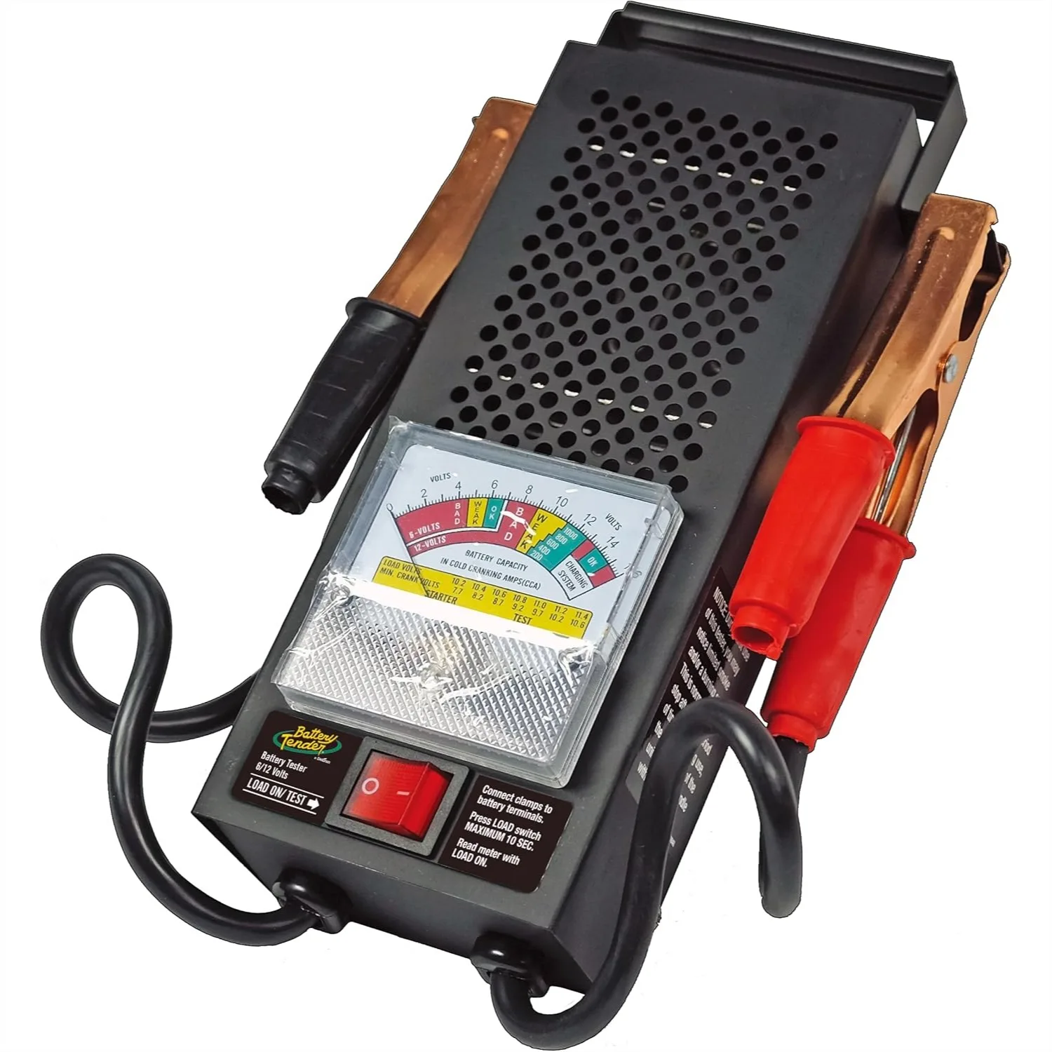 12V 100Amp 6V 50Amp Battery Load Tester for Car Truck SUV Motorcycle RV Boat with Color-Coded Display
12V 100Amp 6V 50Amp Battery Load Tester for Car Truck SUV Motorcycle RV Boat with Color-Coded Display