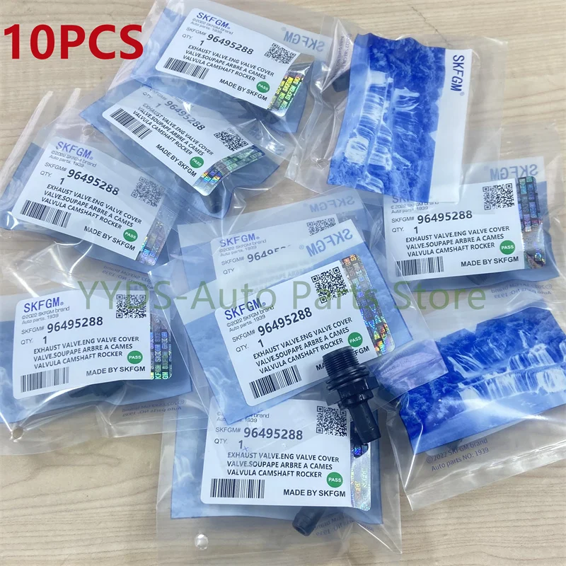 10X Crankcase Ventilation PCV Valve SKFGM OEM# 96495288 Exhaust Valve For Buick Excelle 1.6L Chevrolet Daewoo
10X Crankcase Ventilation PCV Valve SKFGM OEM# 96495288 Exhaust Valve For Buick Excelle 1.6L Chevrolet Daewoo