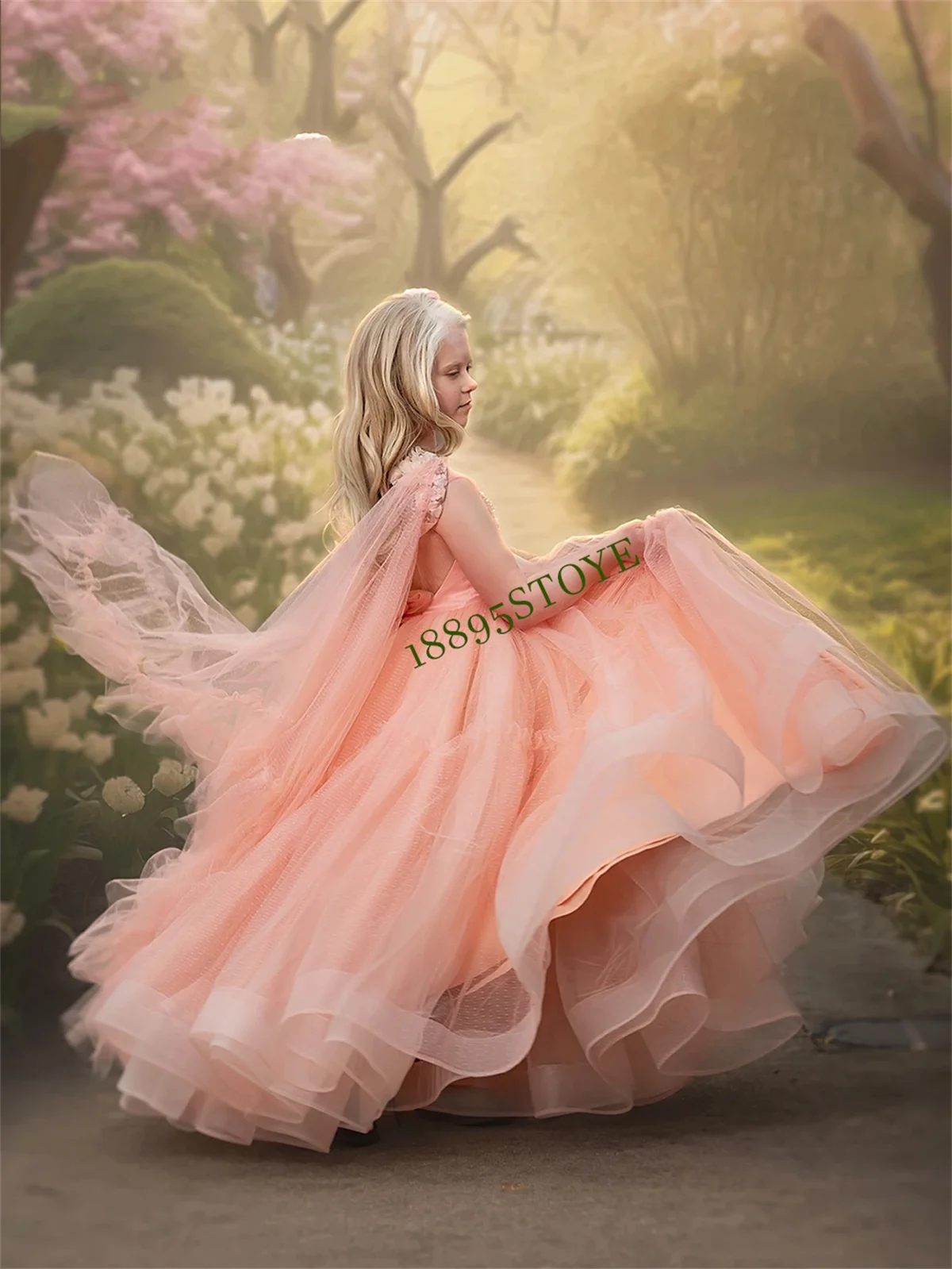 Puffy Baby Girl Dress Pink Flower Girl Dresses with Jacket Cute Girl Princess Dress Girl Wedding Party Dress Child Kids Dresses
Puffy Baby Girl Dress Pink Flower Girl Dresses with Jacket Cute Girl Princess Dress Girl Wedding Party Dress Child Kids Dresses