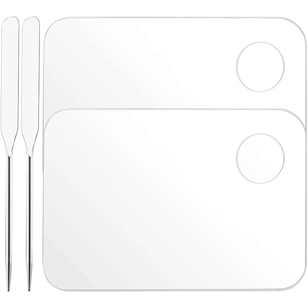 Practical Color Mixing Palette Spatula Set Stainless Steel Acrylic Tray for Makeup Foundation Paint Supplies Tools
Practical Color Mixing Palette Spatula Set Stainless Steel Acrylic Tray for Makeup Foundation Paint Supplies Tools