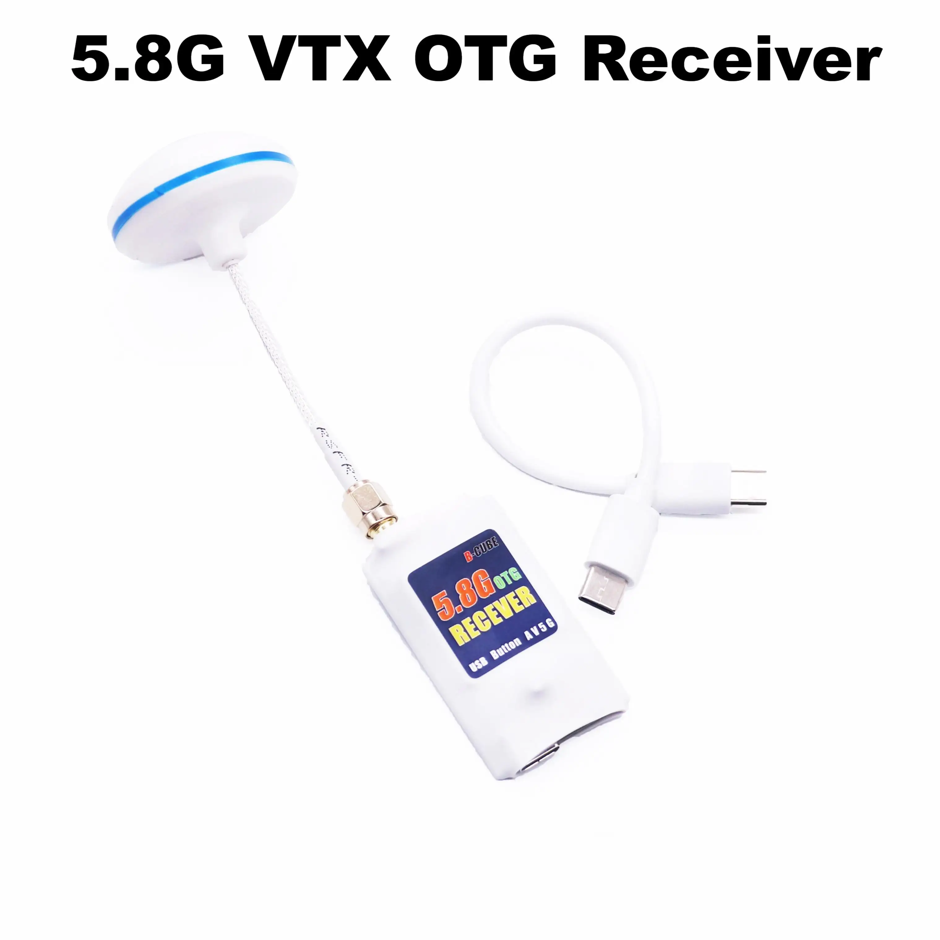B-CUBE VTX OTG Receiver 5.8G 150CH Channel FPV VTX800 1000 1600 2500MW Video Transmitter Audio Android phone RC Airplane Drone
B-CUBE VTX OTG Receiver 5.8G 150CH Channel FPV VTX800 1000 1600 2500MW Video Transmitter Audio Android phone RC Airplane Drone