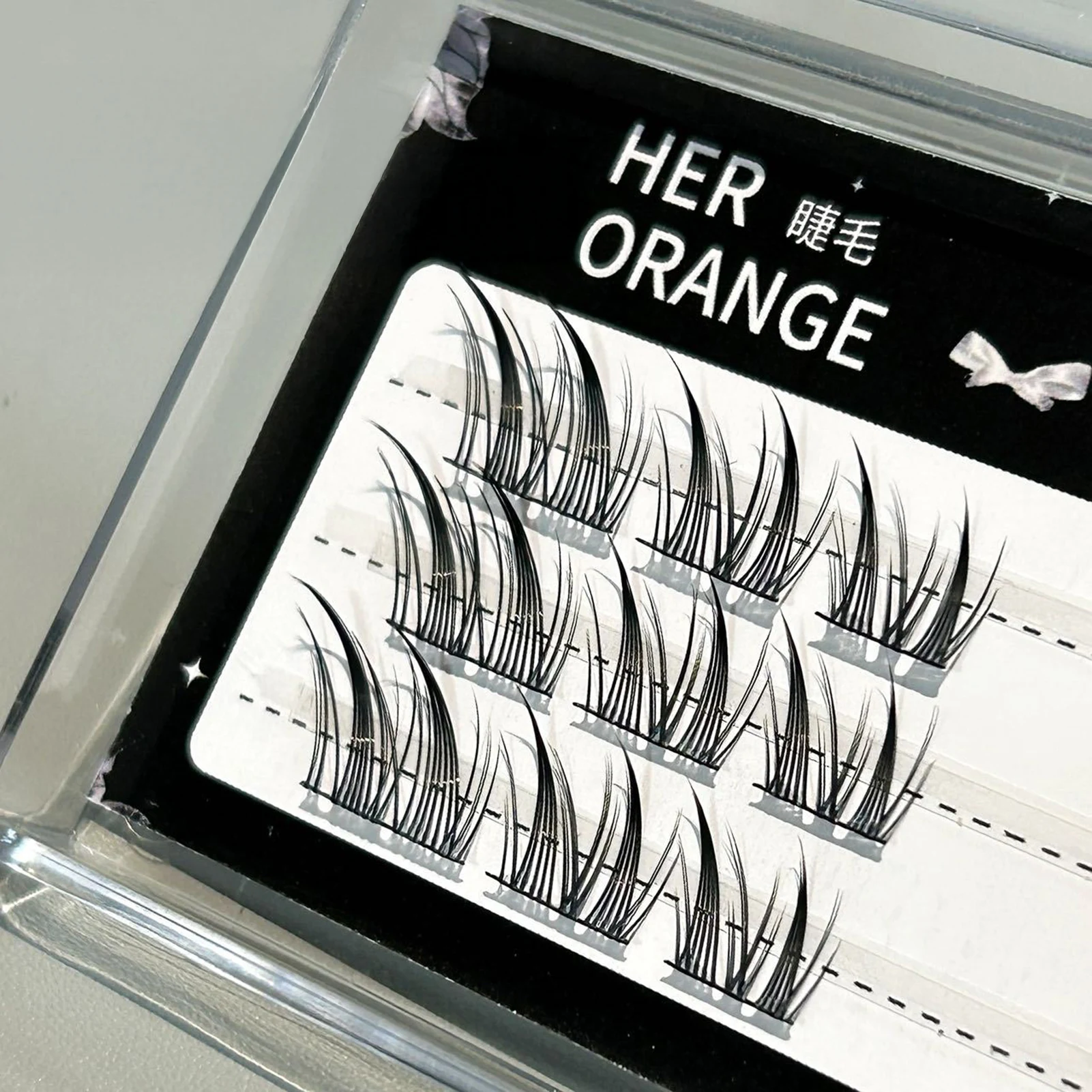 DIY individual cluster lashes winged false eyelash extenstions Thin Band Wispy Lash Self Sticking Eyelashes lash supplies
DIY individual cluster lashes winged false eyelash extenstions Thin Band Wispy Lash Self Sticking Eyelashes lash supplies