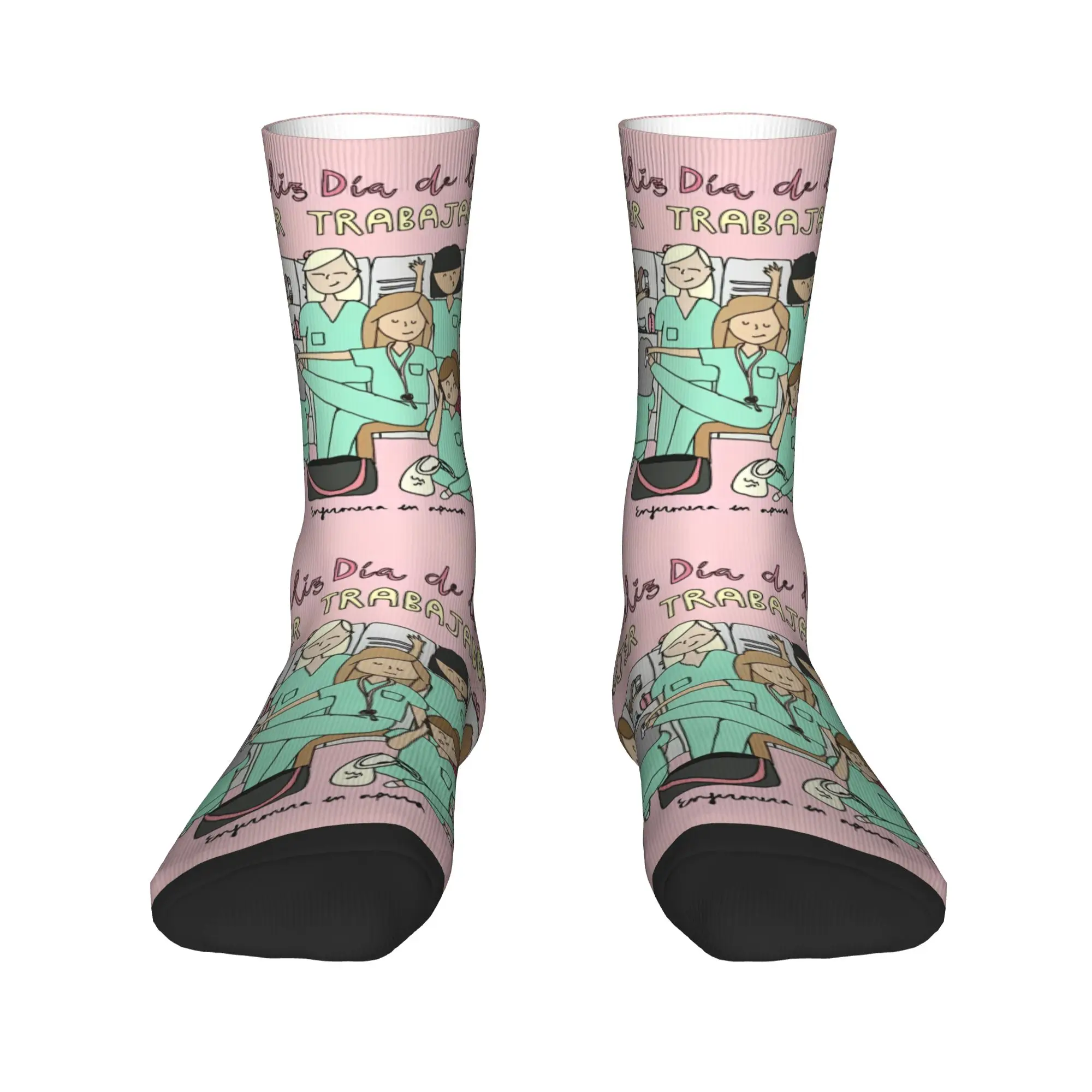 Cool Printing Enfermera En Apuros Doctor Nurse Medical Health Socks for Men Women Stretchy Summer Autumn Winter Crew Socks
Cool Printing Enfermera En Apuros Doctor Nurse Medical Health Socks for Men Women Stretchy Summer Autumn Winter Crew Socks