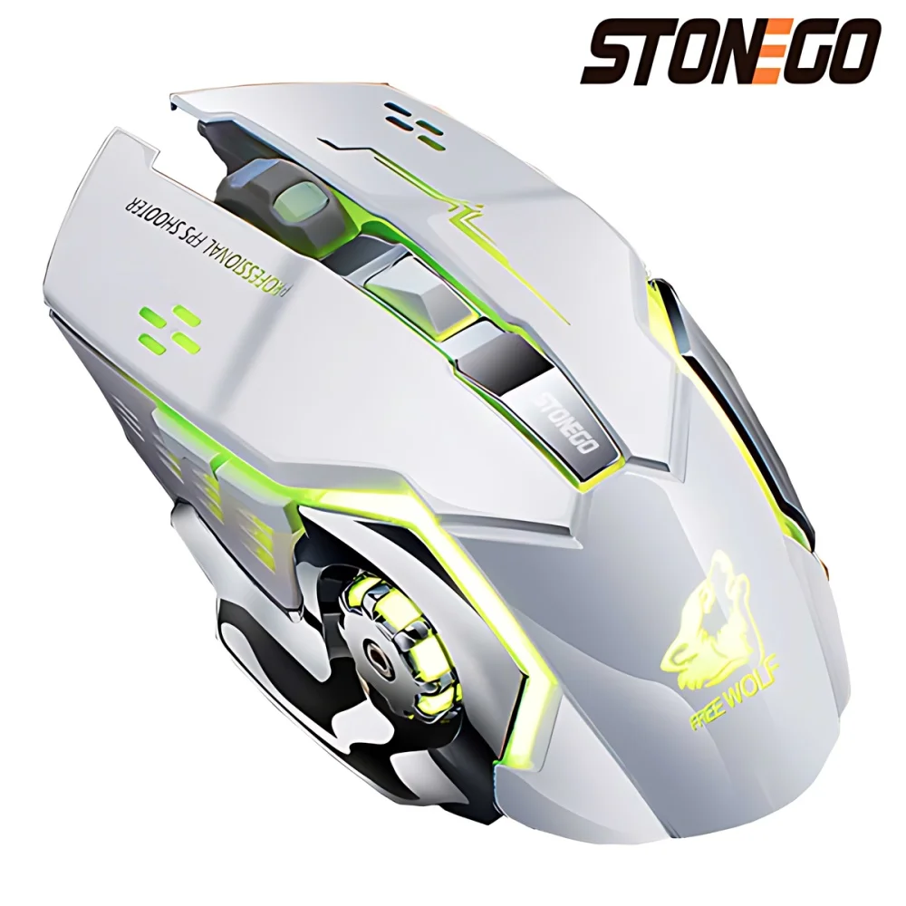 Беспроводная Bluetooth-мышь STONEGO 2,4G, USB компьютерная игровая мышь с приемником, разноцветная оптическая Бесшумная эргономичная
Беспроводная Bluetooth-мышь STONEGO 2,4G, USB компьютерная игровая мышь с приемником, разноцветная оптическая Бесшумная эргономичная