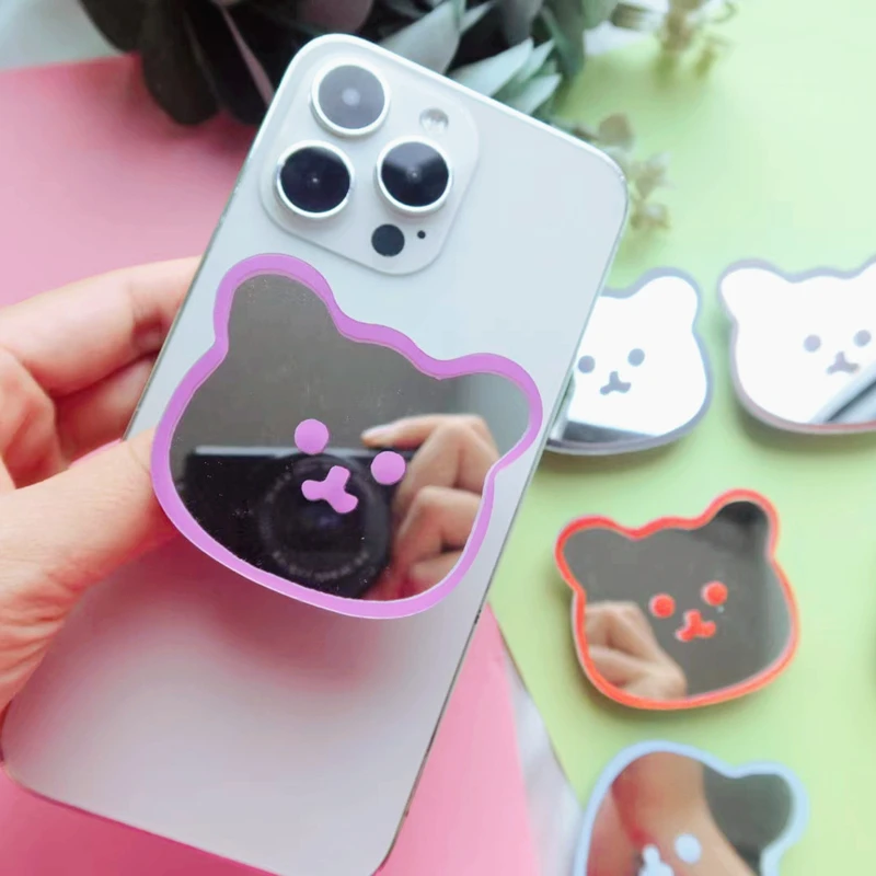 Cartoon Bear Acrylic Mirror Phone Airbag Bracket Cute Colorful Telescopic Portable Makeup Mirror Multi Purpose Phone Bracket
Cartoon Bear Acrylic Mirror Phone Airbag Bracket Cute Colorful Telescopic Portable Makeup Mirror Multi Purpose Phone Bracket