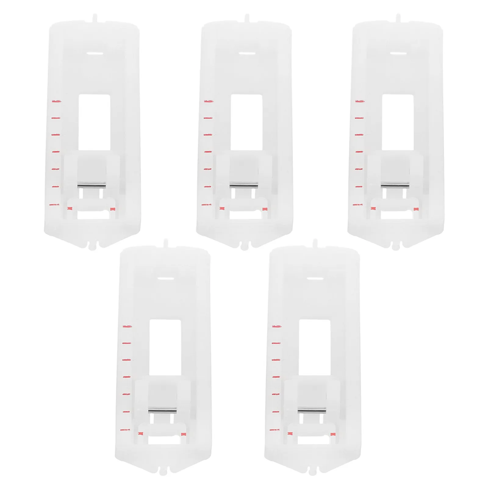 5pcs Sewing Machine Presser Foot Button Hole Maker Automatic Accessories Hand Precision Durable Construction Versatile
5pcs Sewing Machine Presser Foot Button Hole Maker Automatic Accessories Hand Precision Durable Construction Versatile
