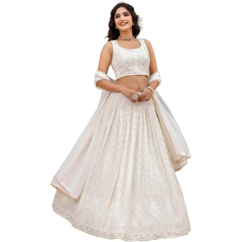 Women's Georgette Embroidery Sequence Work Lehenga Choli Set with Dupatta For Women Ready To Wear
Women's Georgette Embroidery Sequence Work Lehenga Choli Set with Dupatta For Women Ready To Wear