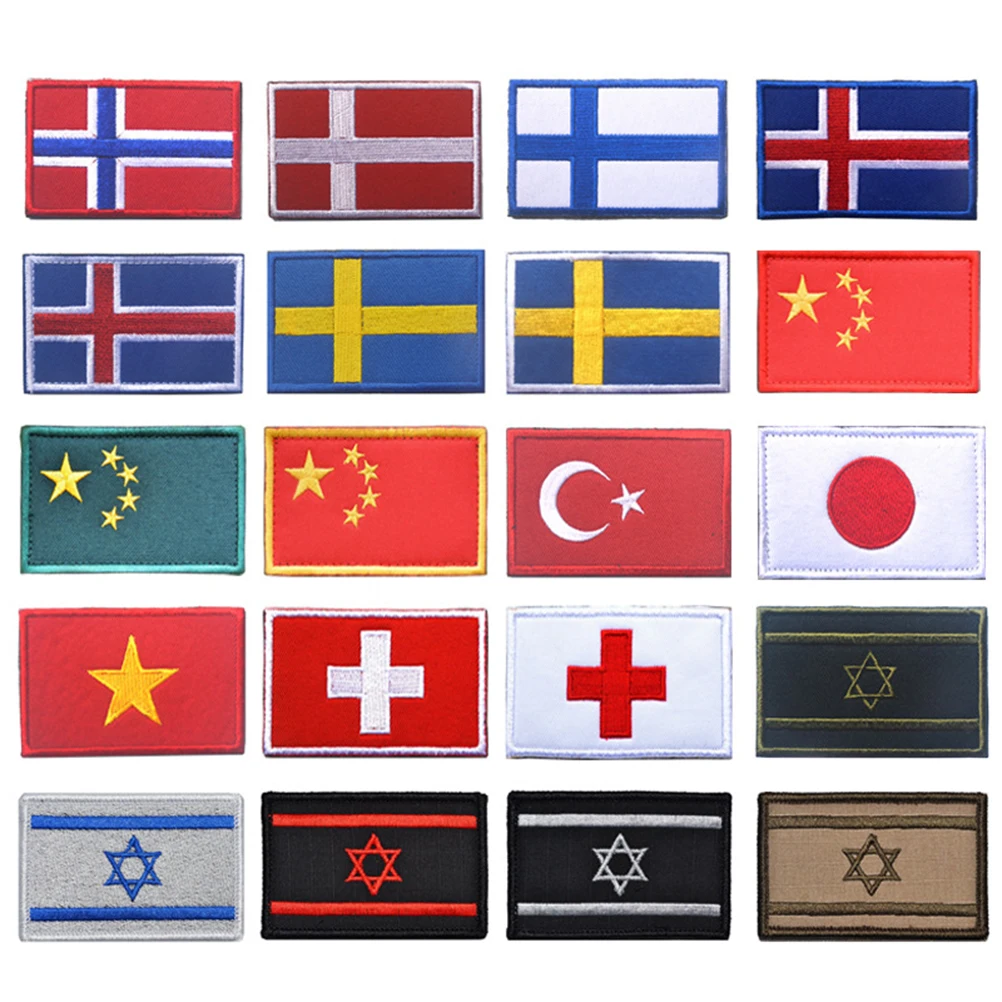 5pcs Sports Badges Armband Natinal Flag Patch DIY Cloth Paste National Flag Patch Badge Accessories Fabric Decoration
5pcs Sports Badges Armband Natinal Flag Patch DIY Cloth Paste National Flag Patch Badge Accessories Fabric Decoration