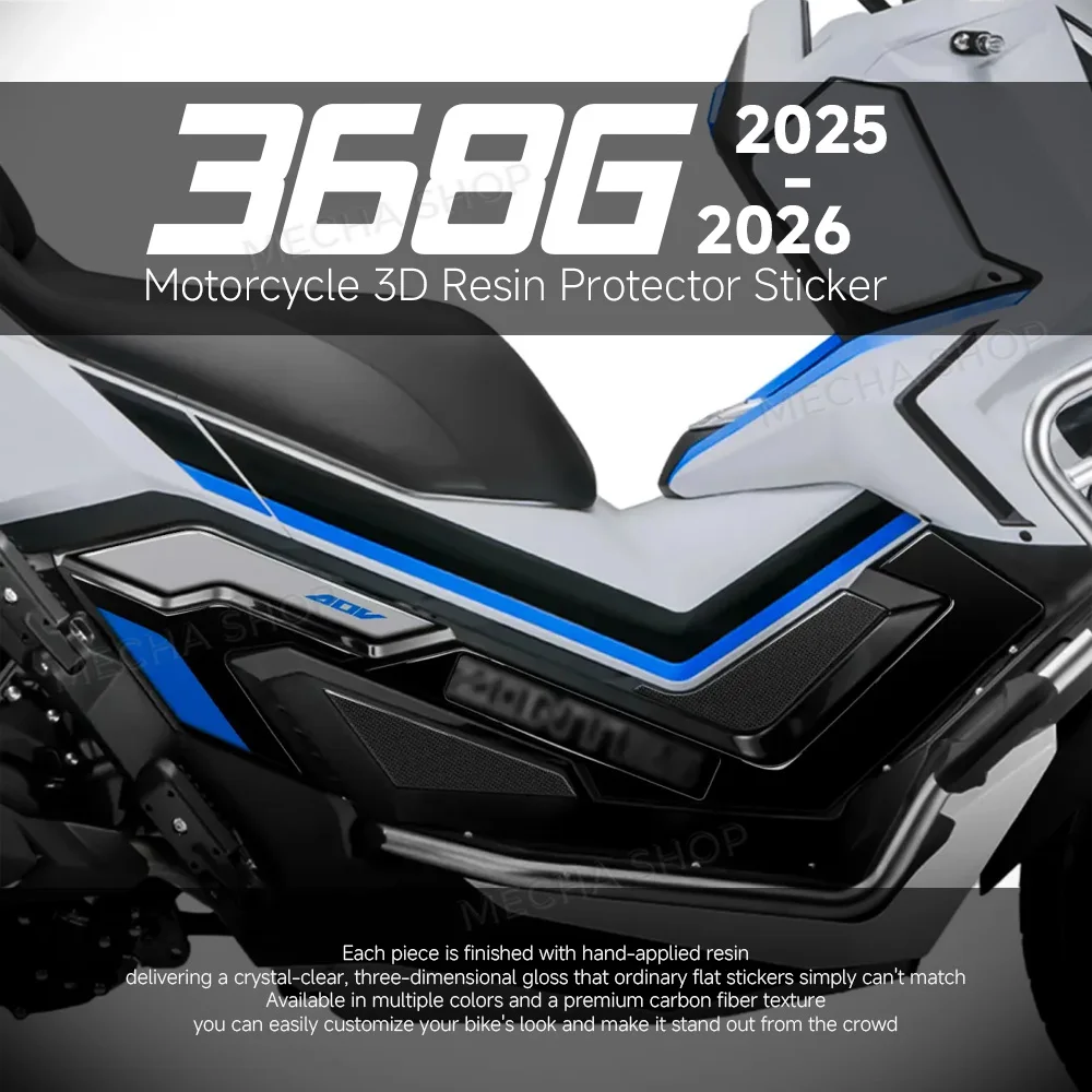 For Zontes 368 G 2025 368G 2026 3D Gel Resin Sticker Kit Motorcycle Accessories Side Step Stickers Protective Sticker
For Zontes 368 G 2025 368G 2026 3D Gel Resin Sticker Kit Motorcycle Accessories Side Step Stickers Protective Sticker