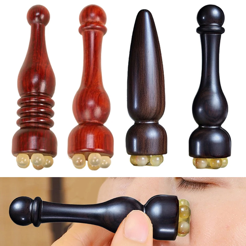 Sandalwood Eye Massage Stick Five Beads Lotus Seedpod Face Massage Tools Gua Sha Face Skin Care Massager Reduce Puffiness
Sandalwood Eye Massage Stick Five Beads Lotus Seedpod Face Massage Tools Gua Sha Face Skin Care Massager Reduce Puffiness