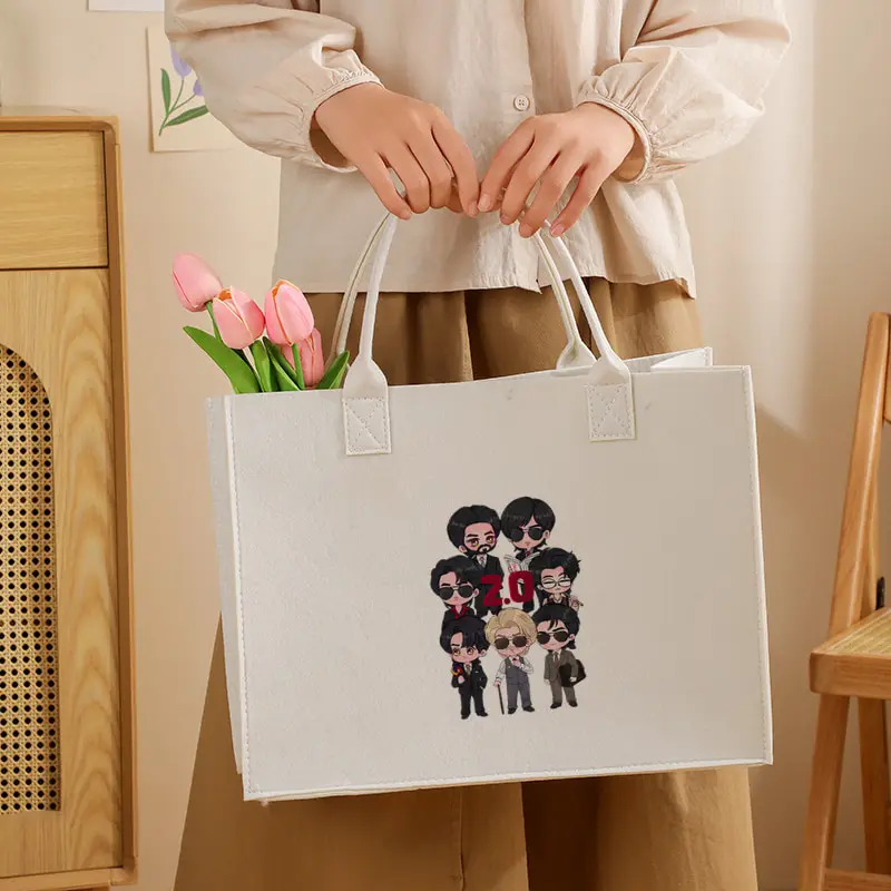Arirang 2.0 World Tour 2026 Kpop Fan Gift Tote Bag Organizer Large Capacity Travel Shoulder Bags Fashion White Large Felt Bags
Arirang 2.0 World Tour 2026 Kpop Fan Gift Tote Bag Organizer Large Capacity Travel Shoulder Bags Fashion White Large Felt Bags