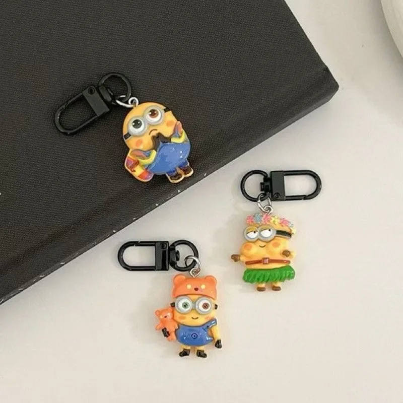 3Pcs Minions Cute Cartoon Zipper Keychain Sweet Girl Backpack Charm Trendy Decorative Perfect Gift for Students and Best Friends
3Pcs Minions Cute Cartoon Zipper Keychain Sweet Girl Backpack Charm Trendy Decorative Perfect Gift for Students and Best Friends