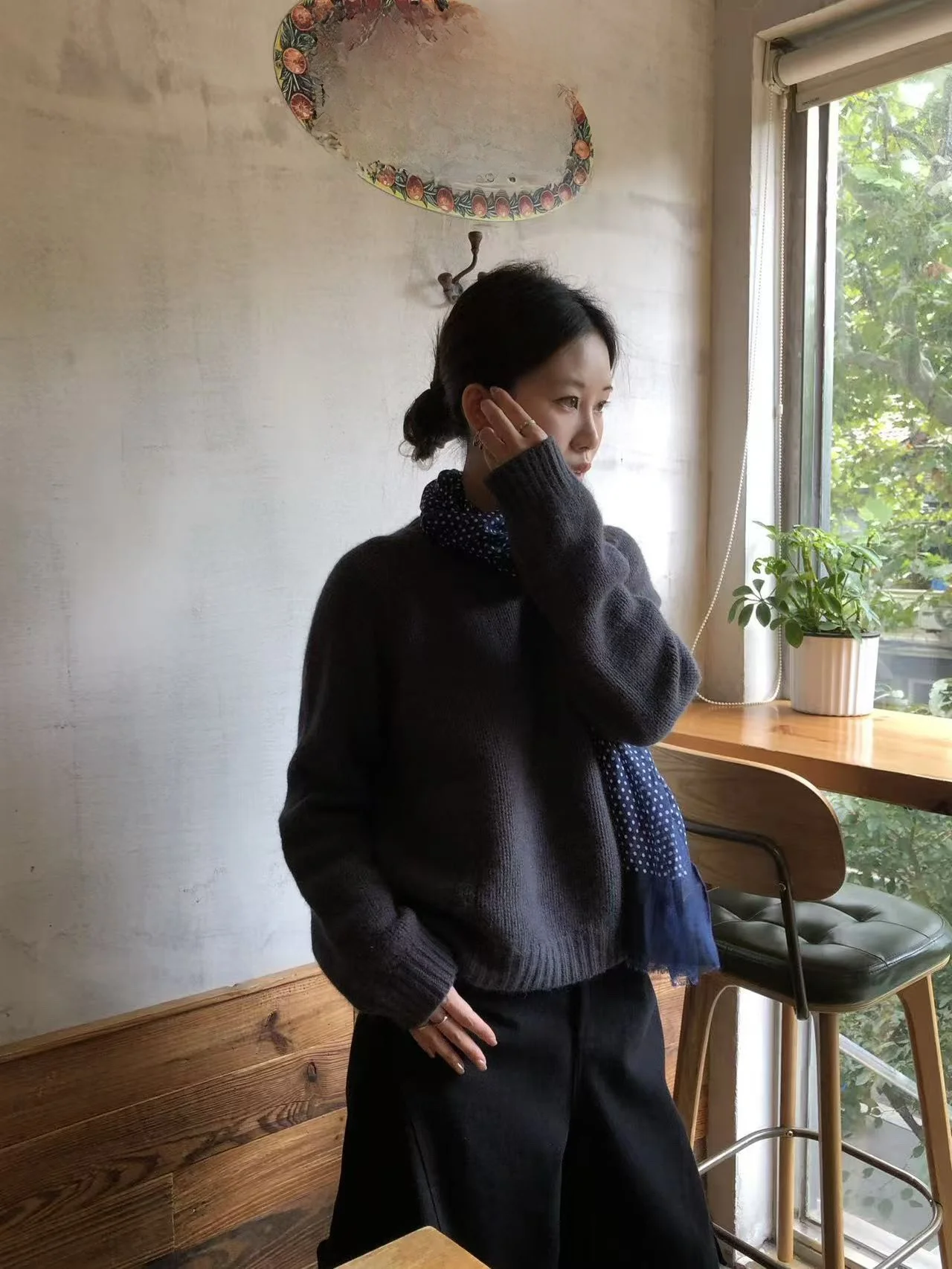 Simple round Ne Pullover Wool Bear Blend Knitted Sweater with ket Faionable All-Match Thiened Long Sve Women's Sw...
Simple round Ne Pullover Wool Bear Blend Knitted Sweater with ket Faionable All-Match Thiened Long Sve Women's Sw...