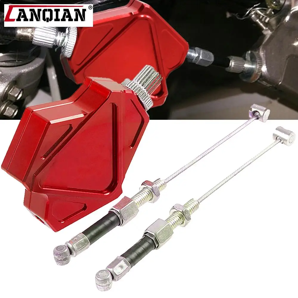 Motorcycle CNC Stunt Clutch Lever Easy Pull Cable System For Honda CRF230F CR80R/85R CRF150R CR125R/250R CRF250R CRF450R
Motorcycle CNC Stunt Clutch Lever Easy Pull Cable System For Honda CRF230F CR80R/85R CRF150R CR125R/250R CRF250R CRF450R