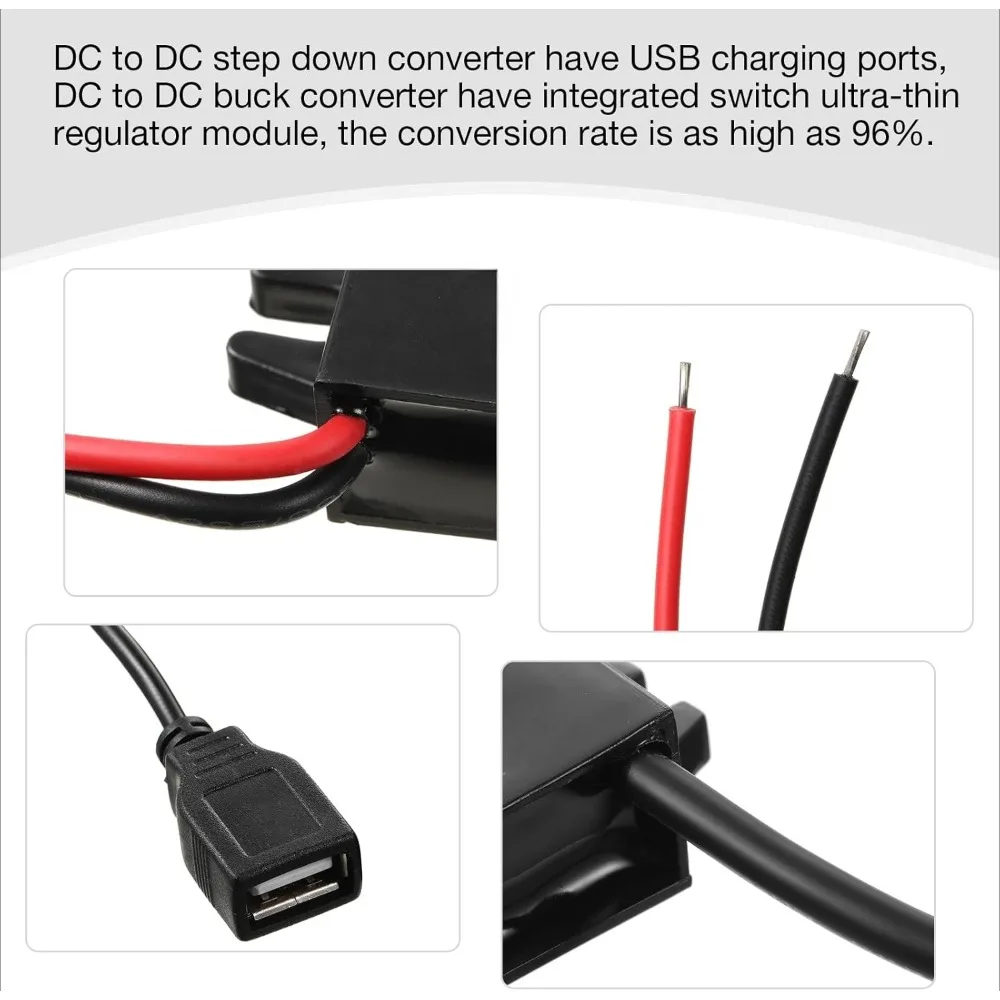 DC/DC 12V To 5V Converter Buck Module USB Output Power Adapter Car Power Converter Regulator For Car Radio MP3 MP4 Walkie Talkie
DC/DC 12V To 5V Converter Buck Module USB Output Power Adapter Car Power Converter Regulator For Car Radio MP3 MP4 Walkie Talkie