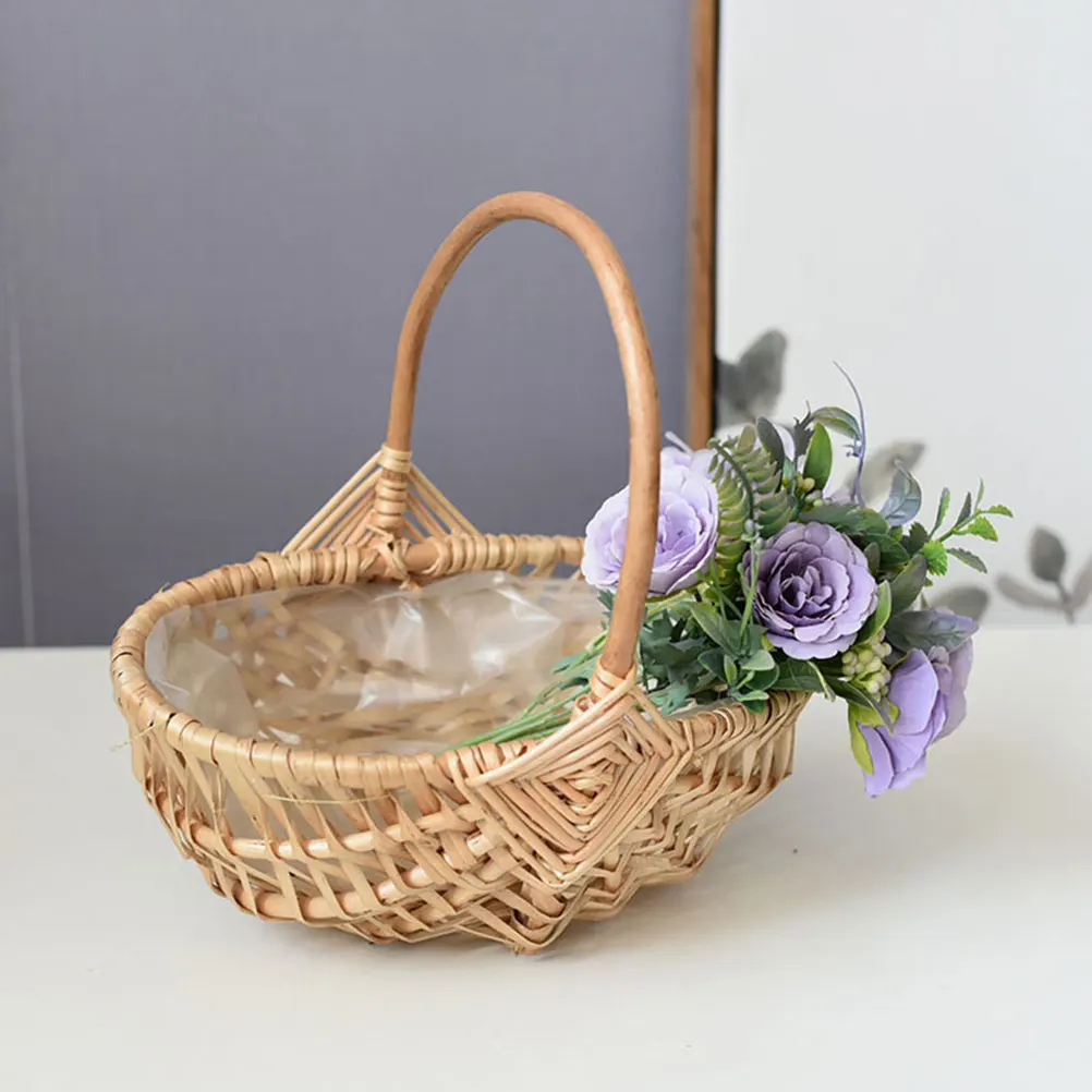 Hand Woven Wicker Basket Arrangement Wedding Decorative Storage Holder With Handle Multipurpose Portable Gift For Home Bedroom
Hand Woven Wicker Basket Arrangement Wedding Decorative Storage Holder With Handle Multipurpose Portable Gift For Home Bedroom