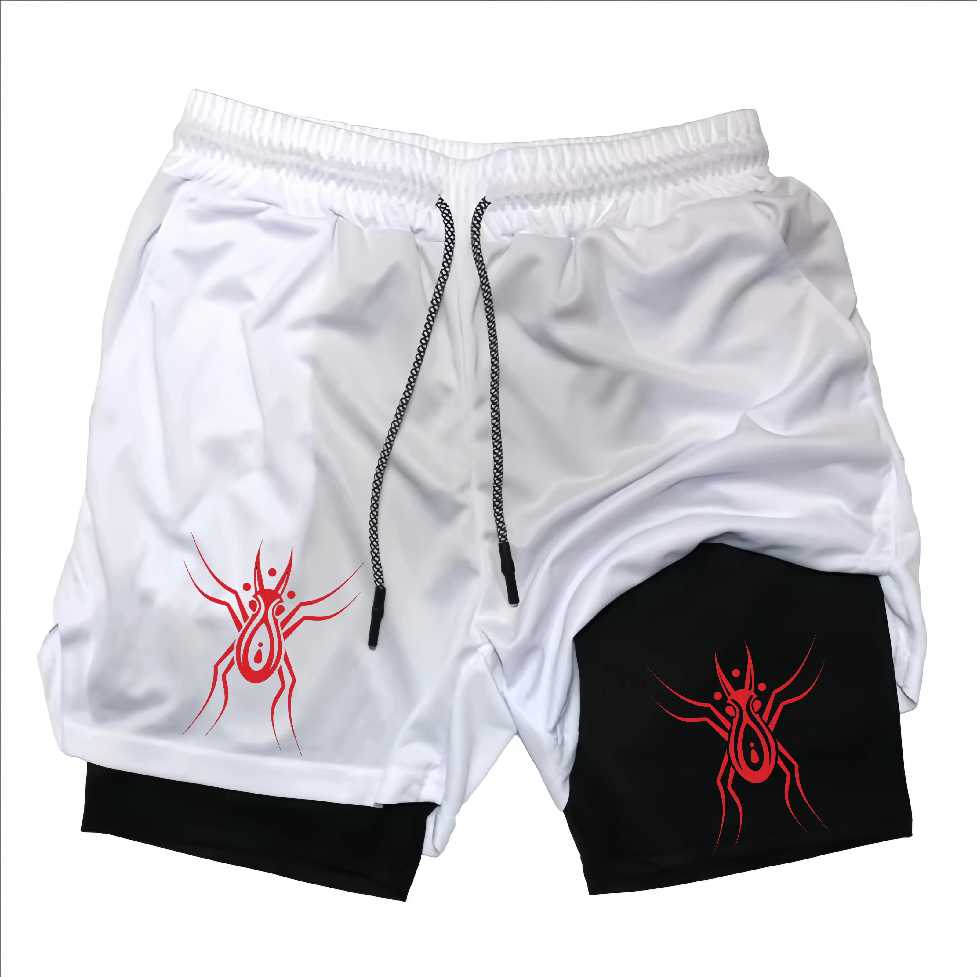 Anime Mens Gym Shorts Summer Y2k Streetwear Fitness Sports Pants Breathable Mesh Double-layer Shorts Sportswear
Anime Mens Gym Shorts Summer Y2k Streetwear Fitness Sports Pants Breathable Mesh Double-layer Shorts Sportswear