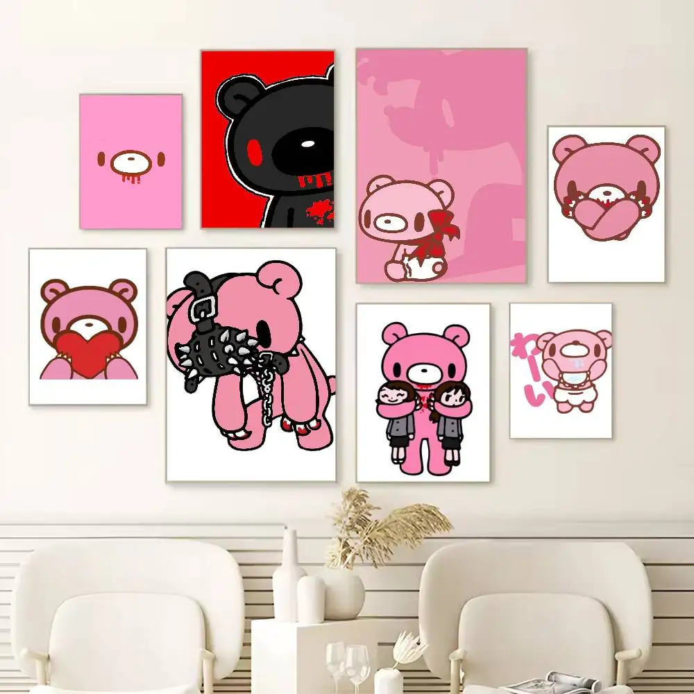 Kawaii G-Gloomys Pink Bear Poster Versatile HD Waterproof Wall Art Self-Adhesive Decor for Any Space Ideal Gift
Kawaii G-Gloomys Pink Bear Poster Versatile HD Waterproof Wall Art Self-Adhesive Decor for Any Space Ideal Gift