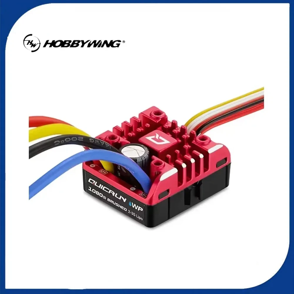 Hobbywing QuicRun WP1080 ESC 1:10 1 8 Upgrade 1080 G2 Crawler Brush Brushed WP 80A Electronic Controller 540 550 775 Adaptation
Hobbywing QuicRun WP1080 ESC 1:10 1 8 Upgrade 1080 G2 Crawler Brush Brushed WP 80A Electronic Controller 540 550 775 Adaptation