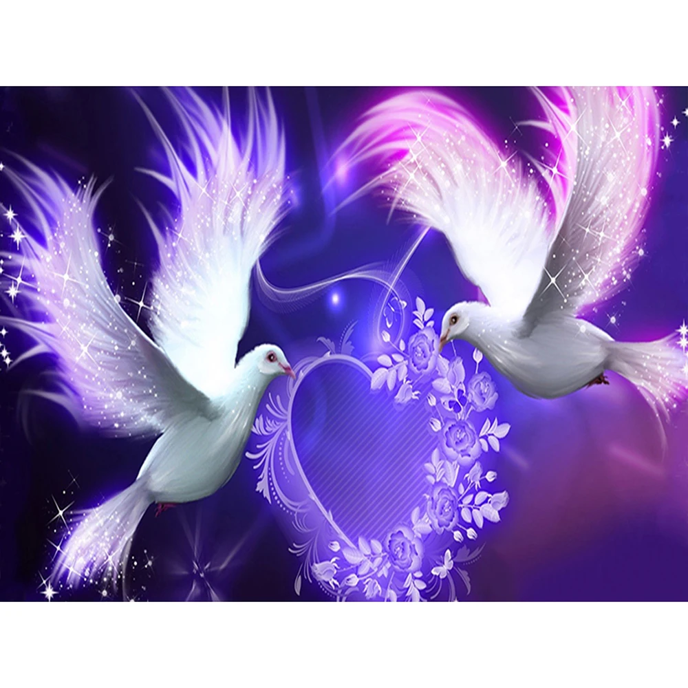 Full Square/Round Drill 5D DIY Diamond Painting Dove love Embroidery Cross Stitch 5D Home Decor Gift
Full Square/Round Drill 5D DIY Diamond Painting Dove love Embroidery Cross Stitch 5D Home Decor Gift