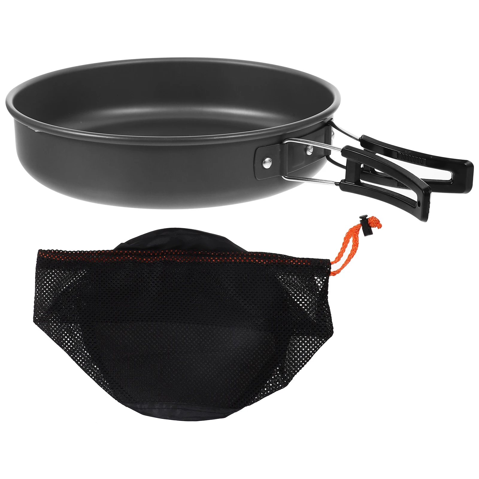 Portable Nonstick Frying Pan Set Mesh Bag Camping Outdoor Large Size Removable Handle Anti Scalding Suitable Eggs
Portable Nonstick Frying Pan Set Mesh Bag Camping Outdoor Large Size Removable Handle Anti Scalding Suitable Eggs