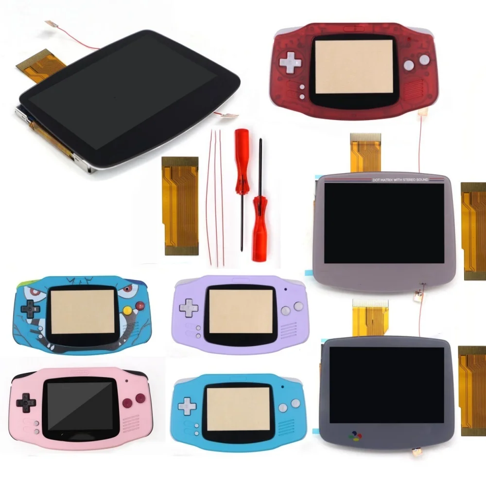 Hispeedido Drop in 3.0" HD V5 Laminated LCD display For GBA IPS highlight screen for Gameboy ADVANCE OSD menu w/housing Shell
Hispeedido Drop in 3.0" HD V5 Laminated LCD display For GBA IPS highlight screen for Gameboy ADVANCE OSD menu w/housing Shell