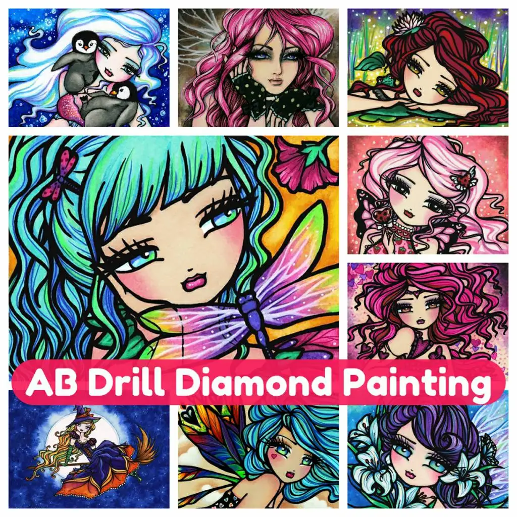 5D DIY Mosaic Art AB Diamond Painting Kit Cartoon Big Eyes Girl Full Drill Round Square Rhinestones Cross Stitch Gift New 2024
5D DIY Mosaic Art AB Diamond Painting Kit Cartoon Big Eyes Girl Full Drill Round Square Rhinestones Cross Stitch Gift New 2024