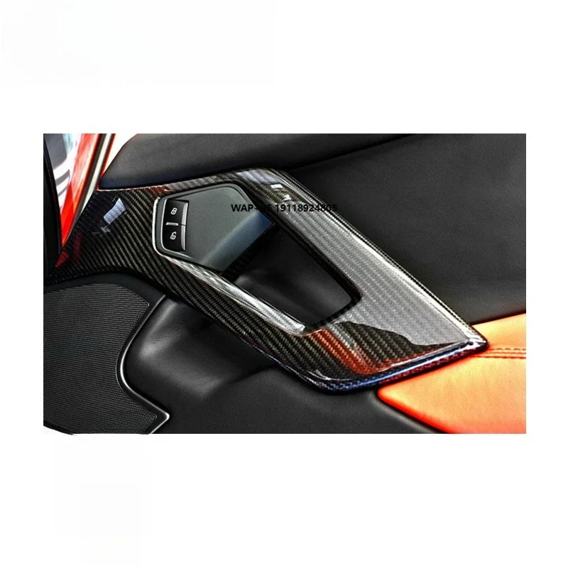 Trade Assurance Dry Carbon Fiber Interior Trim Fit For 2011-2017 Aventador All Models Inner Door Handle Panel Cover
Trade Assurance Dry Carbon Fiber Interior Trim Fit For 2011-2017 Aventador All Models Inner Door Handle Panel Cover