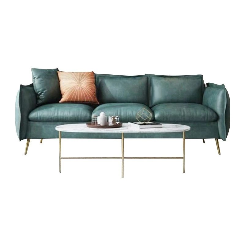 Simple three-person sofa, living room small apartment clothing store combination home
Simple three-person sofa, living room small apartment clothing store combination home