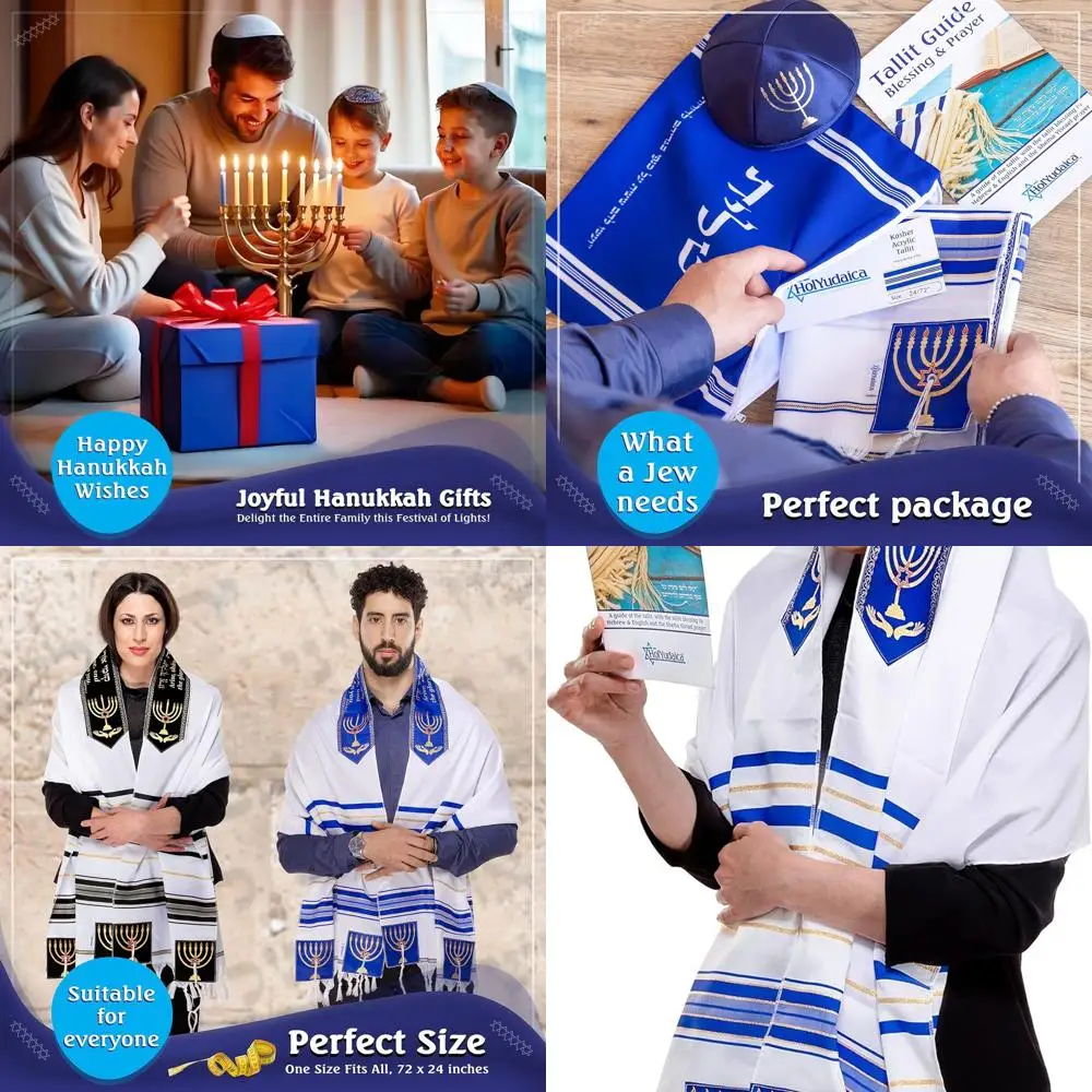 Certified Kosher Kumi Ori Tallit with Acrylic Softness, Unique Design, Matching Bag, Made in Israel
Certified Kosher Kumi Ori Tallit with Acrylic Softness, Unique Design, Matching Bag, Made in Israel