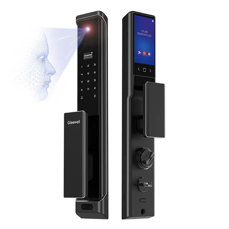 Smart Tuya Wifi Smart Lock 3D Face Recognition Fingerprint Password Key Multifunctional Smart Door Lock With Hd Camera
Smart Tuya Wifi Smart Lock 3D Face Recognition Fingerprint Password Key Multifunctional Smart Door Lock With Hd Camera