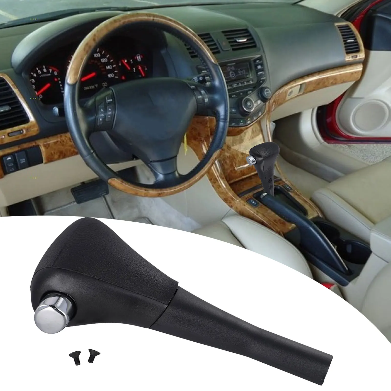 Car Gear Shift Knob Shifter Knob Handle Premium Leather Material ABS Material Comfortable Grip Direct Replacement
Car Gear Shift Knob Shifter Knob Handle Premium Leather Material ABS Material Comfortable Grip Direct Replacement