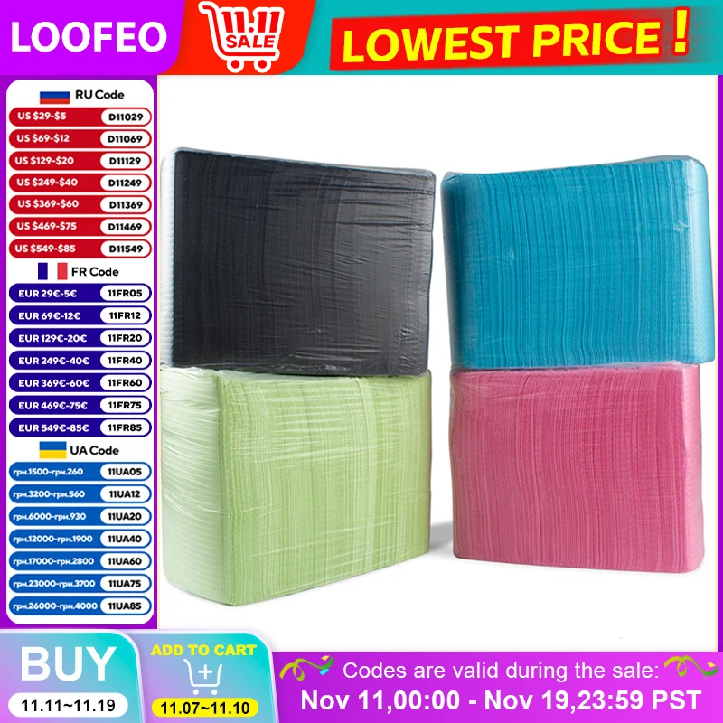 125Pcs Nail Art Table Mat Disposable Clean Pads Beauty For Nails Care Polish Waterproof Tablecloths Manicure Tool Lint Paper
125Pcs Nail Art Table Mat Disposable Clean Pads Beauty For Nails Care Polish Waterproof Tablecloths Manicure Tool Lint Paper