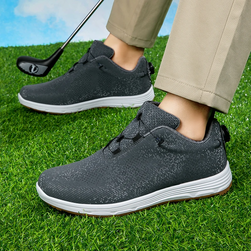 Waterproof Professional Sports Shoes Nailless Training Golf Rotary Buckle Waterproof Breathable Non-slip Professional Golf Shoes
Waterproof Professional Sports Shoes Nailless Training Golf Rotary Buckle Waterproof Breathable Non-slip Professional Golf Shoes