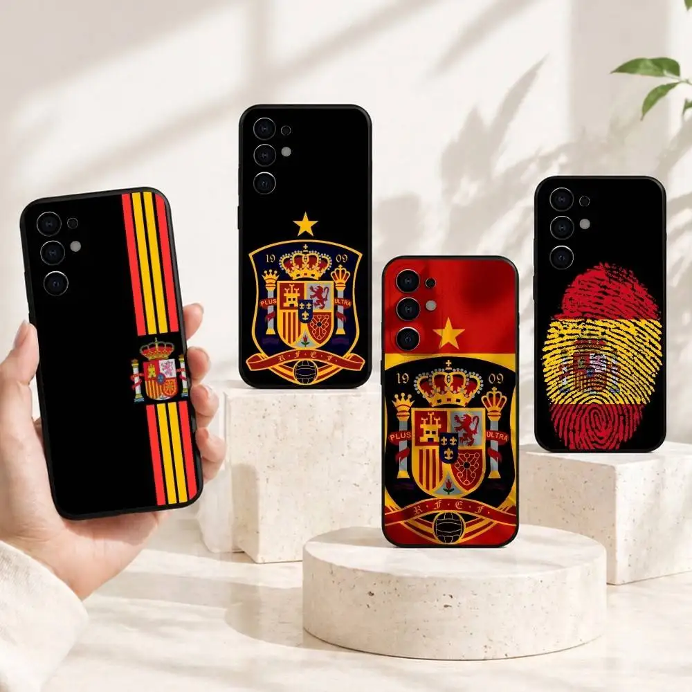 The flag of Spain Phone Case Black Silicone Soft For Samsung S25,S24,S21,S22,S23,S30,Ultra,S20,Plus,Fe,Lite
The flag of Spain Phone Case Black Silicone Soft For Samsung S25,S24,S21,S22,S23,S30,Ultra,S20,Plus,Fe,Lite