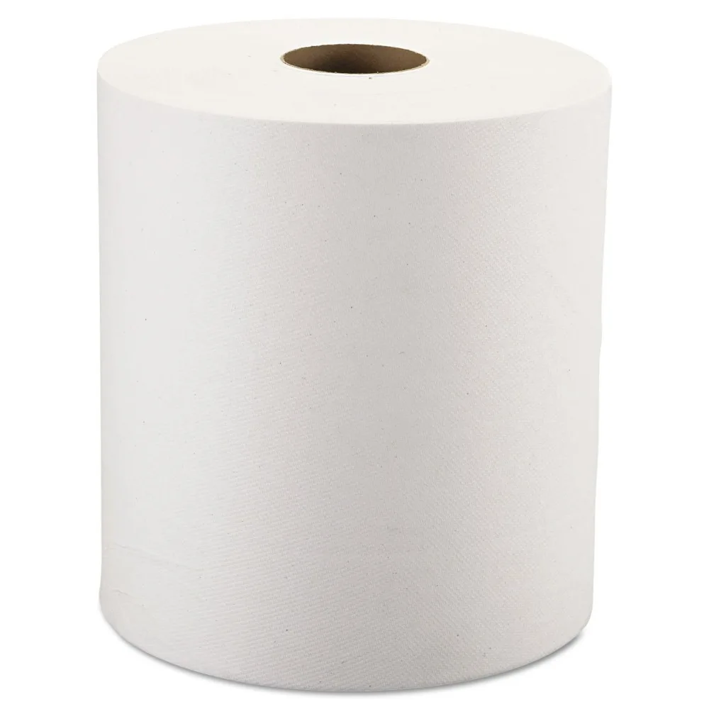 Windsoft Commercial Paper Towels, Hardwound Roll Hand Towels, 6-Pack 8" x 800ft per Roll White Hardwound Towel Dispensers Refill
Windsoft Commercial Paper Towels, Hardwound Roll Hand Towels, 6-Pack 8" x 800ft per Roll White Hardwound Towel Dispensers Refill