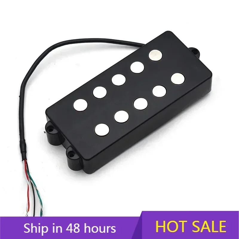 H X Shop Store--Five-string Open Electric Bass Pickup 105.5*49MM Bass Pickup Hole Distance 62MM Bass Accessories Black
H X Shop Store--Five-string Open Electric Bass Pickup 105.5*49MM Bass Pickup Hole Distance 62MM Bass Accessories Black