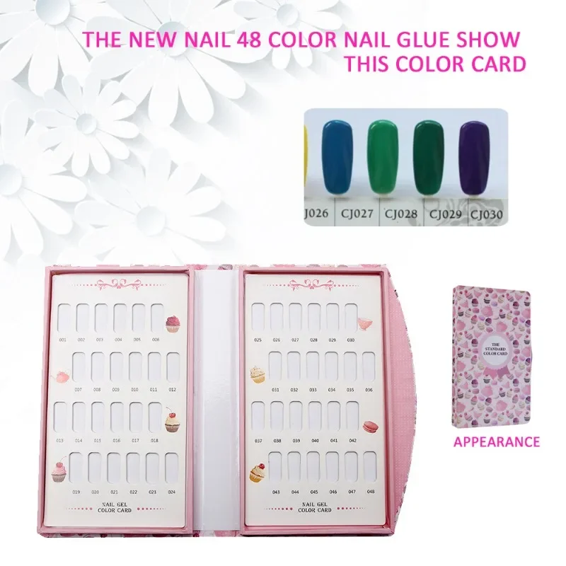 48PCS Colors Fake Nails Tips Display Book Nail Polish Storage Book False Nails Styles Showing Book with Fake Nails Tools
48PCS Colors Fake Nails Tips Display Book Nail Polish Storage Book False Nails Styles Showing Book with Fake Nails Tools