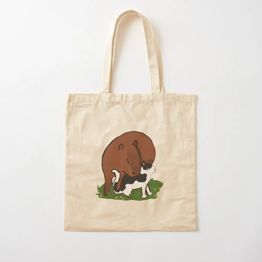 Capybara Cuddling Cat Tote Bag tote bag university reusable shopping bag tote screen
Capybara Cuddling Cat Tote Bag tote bag university reusable shopping bag tote screen