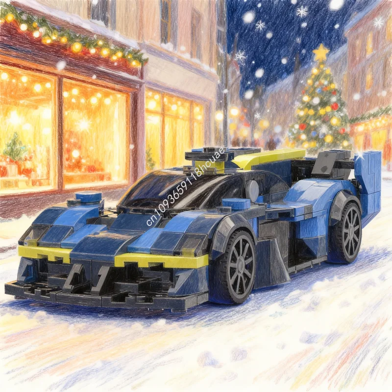 390pcs MOC City Champions The Heart Racing Aston Martin Valkyrie Toy Model Building Blocks Construction Christmas Gifts Idea
390pcs MOC City Champions The Heart Racing Aston Martin Valkyrie Toy Model Building Blocks Construction Christmas Gifts Idea