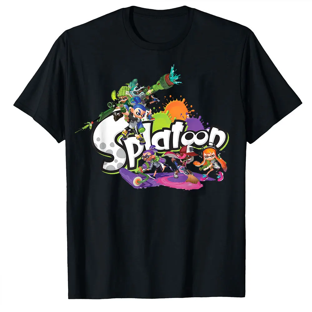 Teams Splatter Group Shot videogame Splatoon Anime t shirt for men Octopus Graphic Tees Y2k Clothes Cartoon Style Tops All size
Teams Splatter Group Shot videogame Splatoon Anime t shirt for men Octopus Graphic Tees Y2k Clothes Cartoon Style Tops All size