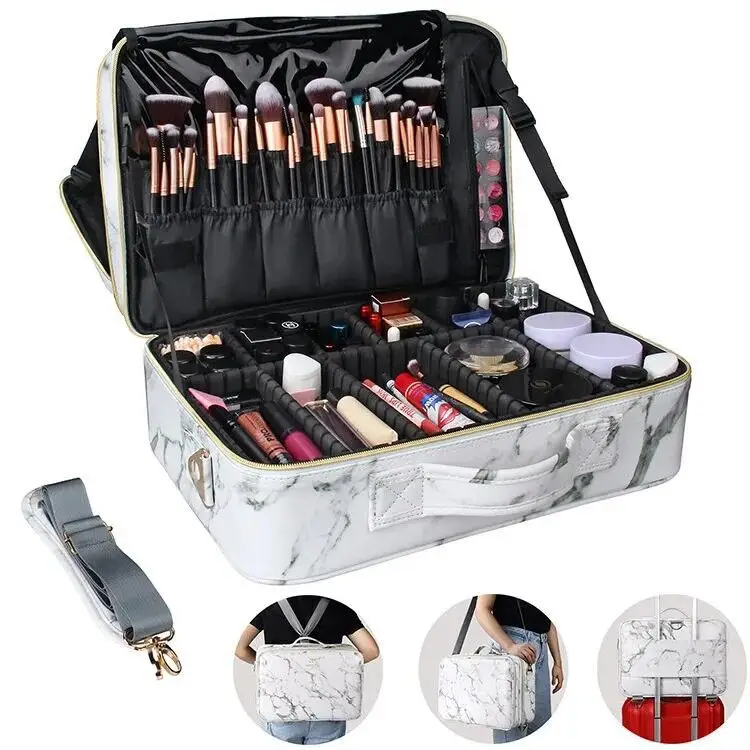 Portable Multi-Grid Makeup Bag For Travel Outing Professional Large Capacity Multifunction Tattoo Tool Women's Cosmetics Case
Portable Multi-Grid Makeup Bag For Travel Outing Professional Large Capacity Multifunction Tattoo Tool Women's Cosmetics Case