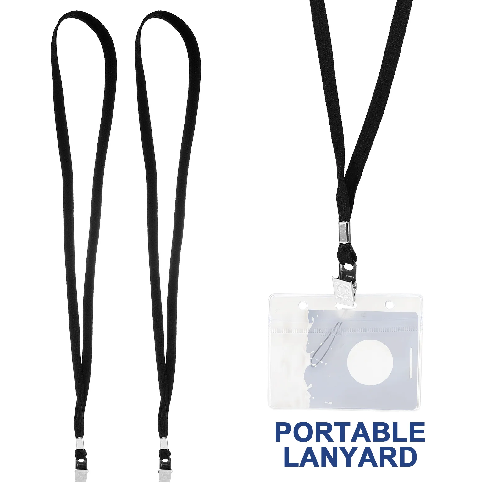 50Pcs Id Badge Lanyards Neck Lanyards with Clip Lightweight Cotton Polyester Portable Badge Holders for Office Travel Nurses
50Pcs Id Badge Lanyards Neck Lanyards with Clip Lightweight Cotton Polyester Portable Badge Holders for Office Travel Nurses