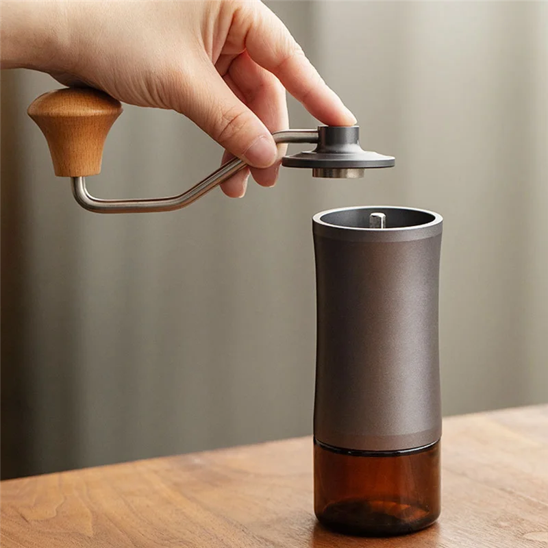 Manual Coffee Grinder Adjustable Coarseness Stainless Steel Core Burr Hand Coffee Bean Grinder for Kitchen Office ABTX
Manual Coffee Grinder Adjustable Coarseness Stainless Steel Core Burr Hand Coffee Bean Grinder for Kitchen Office ABTX