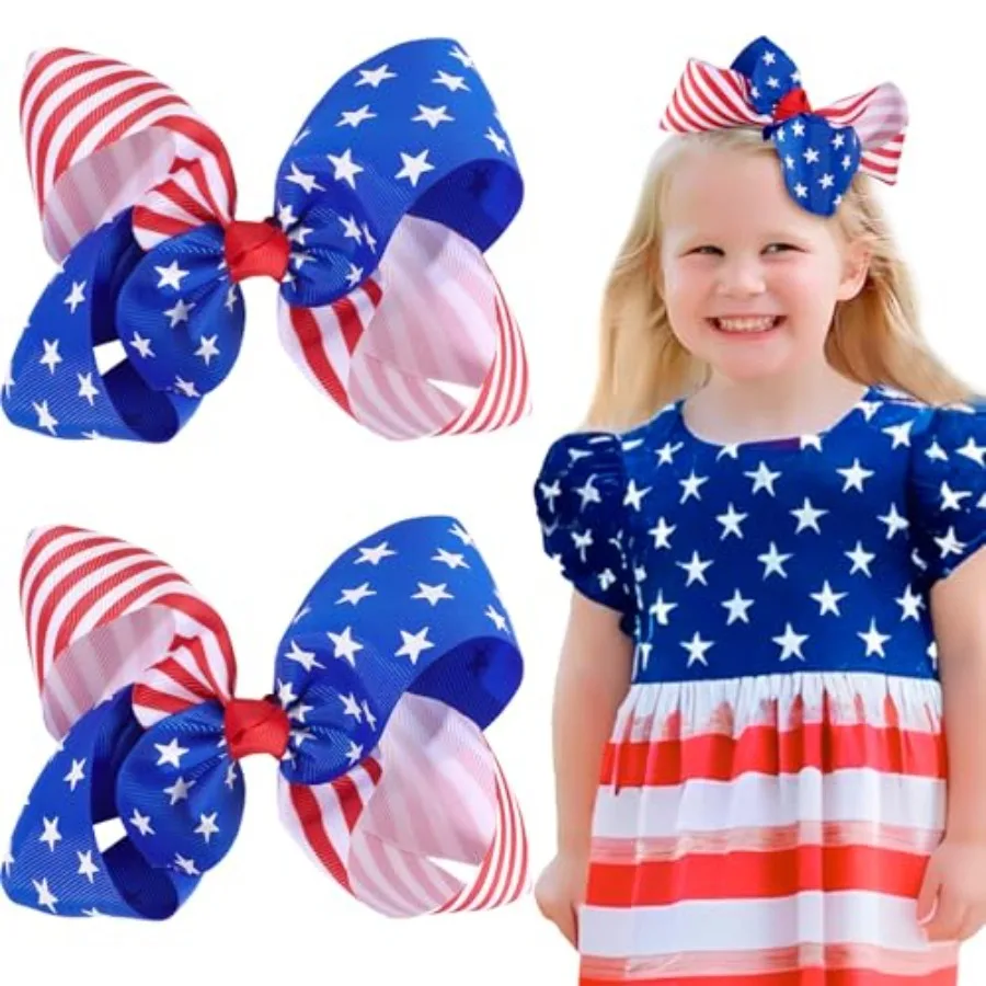 2PCS Hair for Girls, Blue Bows Hair Alligator Clips Hair Barrettes for Baby Girls Infants Toddlers Teens
2PCS Hair for Girls, Blue Bows Hair Alligator Clips Hair Barrettes for Baby Girls Infants Toddlers Teens